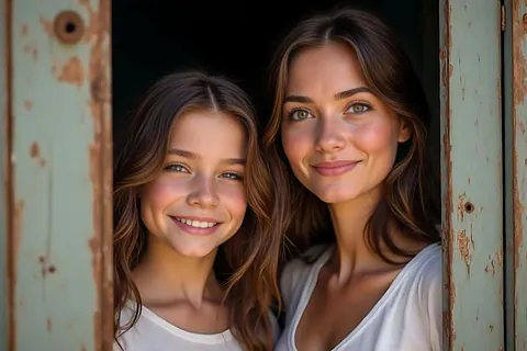 Mutter und Tochter